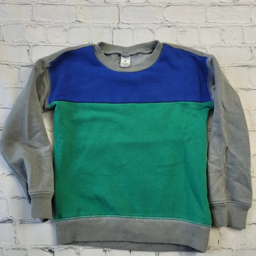 ✅ Carter’s Osh Kosh boys set of 3 fleece sweaters size 6